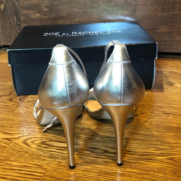 Rachel Zoe Ella Metallic Sandal - Picture 3 of 5